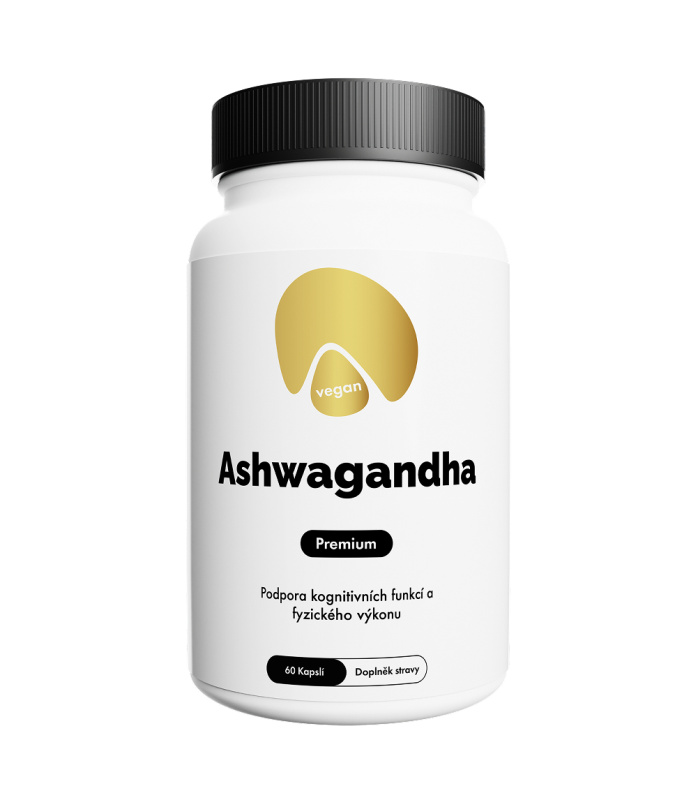 Citronek Ashwagandha 500 mg – 60 veganských kapslí | Adaptogen pro stres a výkon