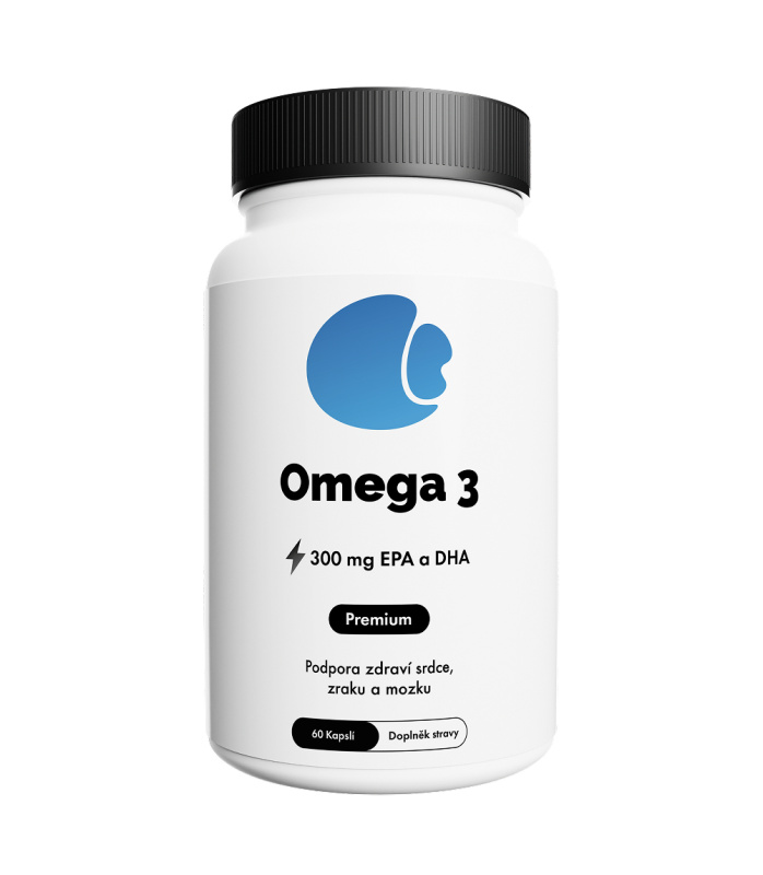 Citronek Omega 3 300 mg EPA + DHA – 60 kapslí | Podpora mozku, srdce a zraku