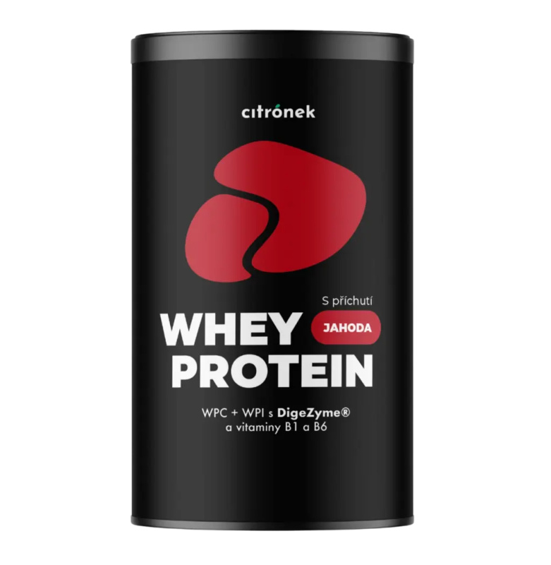Citronek Whey Protein – Jahoda 450 g