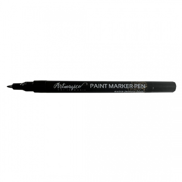 Artmagico akrylový popisovač černá 0,7 mm | 80173 Artmagico