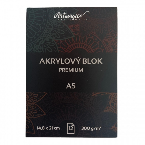 Artmagico Akrylový blok A5 Artmagico