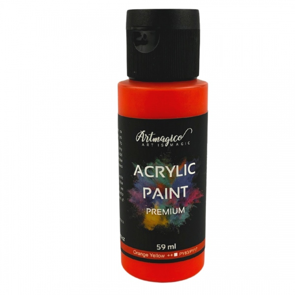 Artmagico - akrylové barvy Premium 59 ml Barva: Lemon Yellow Artmagico