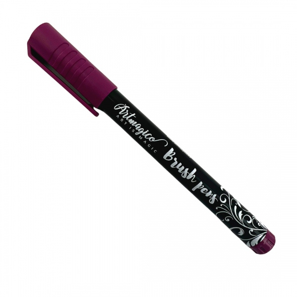 Artmagico Brush pens fixy akrylové Brush peny barvy: Plum Artmagico