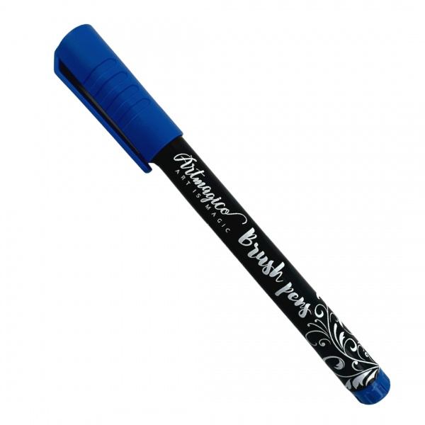 Artmagico Brush pens fixy akrylové Brush peny barvy: Blue Artmagico