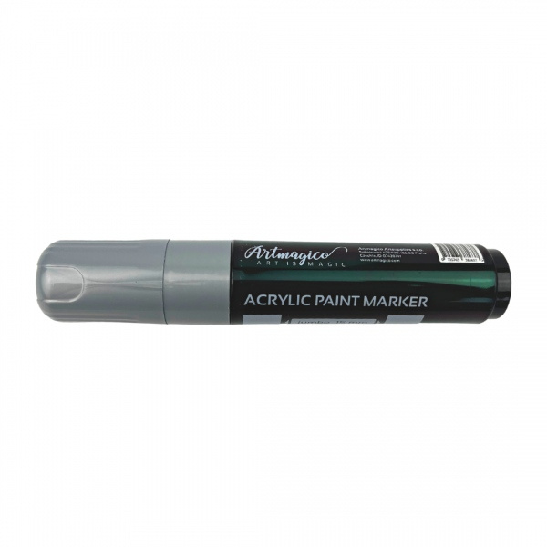 Artmagico akrylový popisovač JUMBO (15 mm) Barva: Stříbrná Artmagico