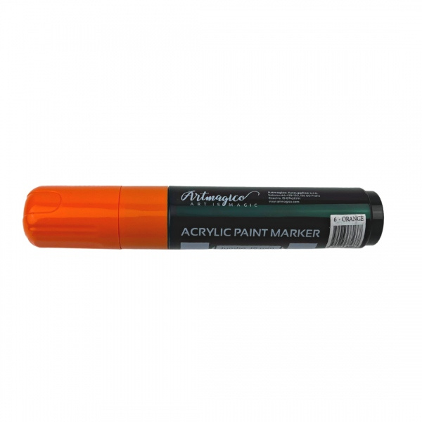 Artmagico akrylový popisovač JUMBO (15 mm) Barva: Oranžová Artmagico
