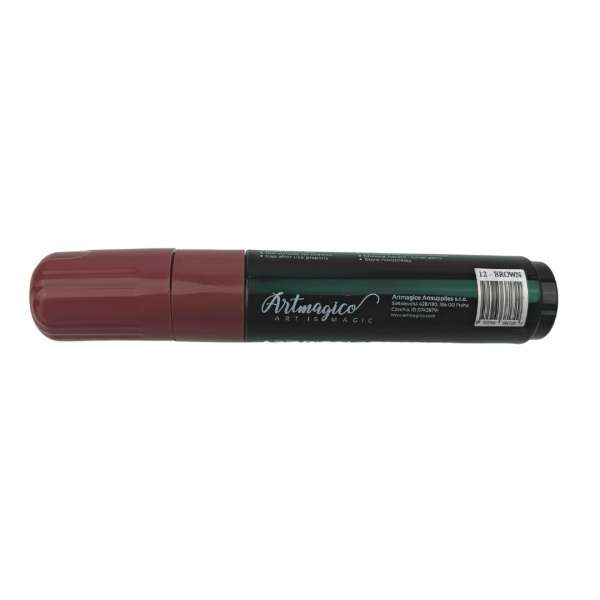 Artmagico akrylový popisovač JUMBO (15 mm) Barva: Hnědá Artmagico