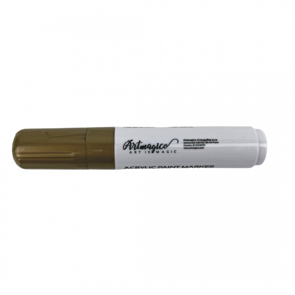Artmagico akrylový popisovač XL (10 mm) Barva: Zlatá Artmagico