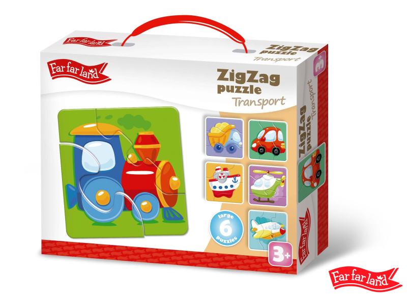 Far Far Land ZigZag doprava 6 obrázků