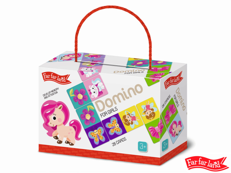 Far Far Land Domino pro dívky