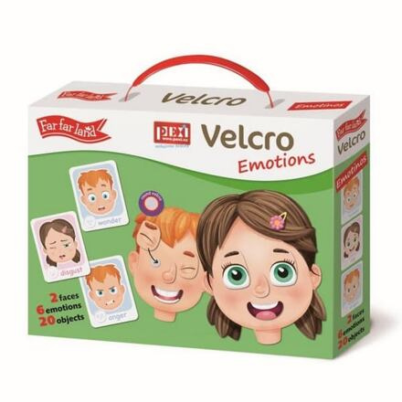 PEXI Velcro skládačky Emoce Emotions
