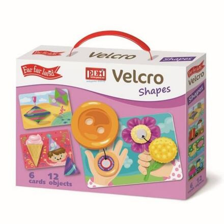 PEXI Velcro skládačky Tvary Shapes