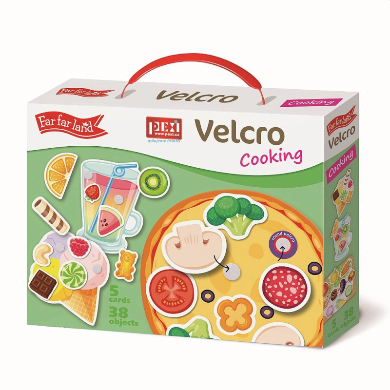 PEXI Velcro skládačky Vaření Cooking