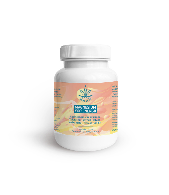 Herbalus Magnesium Pro energii, 90ks