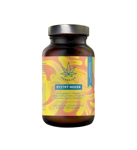 Herbalus Bystrý mozek, 60 kapslí