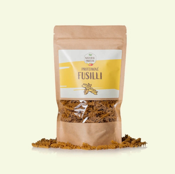 Natural Protein Proteinové Fusilli, 200g
