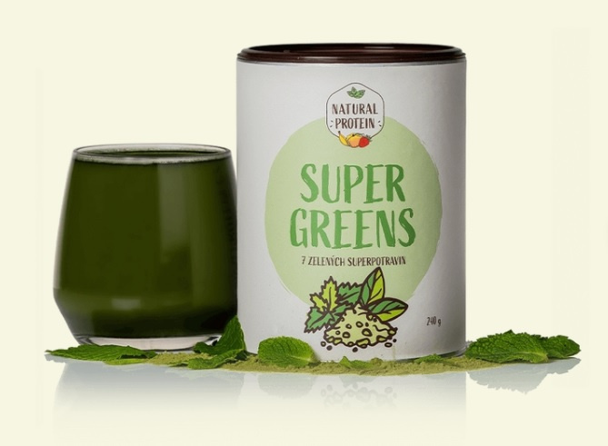 Natural Protein Supergreens, Natural Protein, 240 g