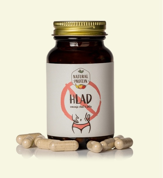 Natural Protein Stop Hlad - potlačení chutě k jídlu, Natural Protein, 60 kapslí