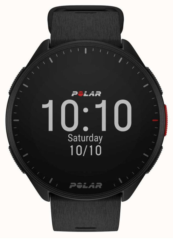 Polar Běžecké hodinky Pacer s GPS, velikost S-L, černá 900102174