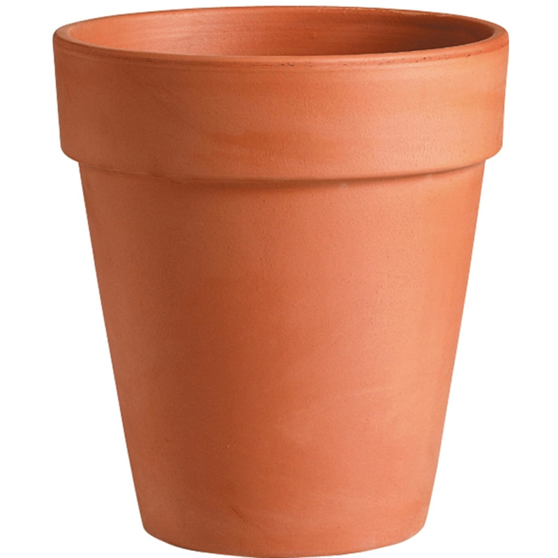 Deroma Květináč Alto White Garden, terakota, pr. 26 cm