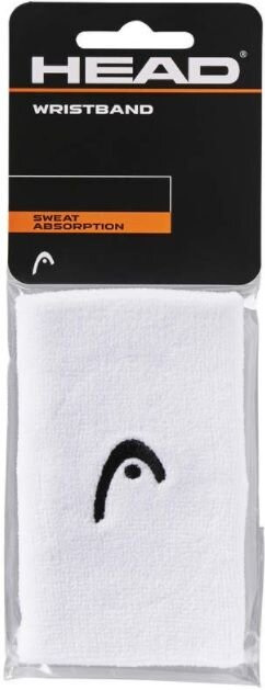 Wristband 5" potítko bílá, 1 pár