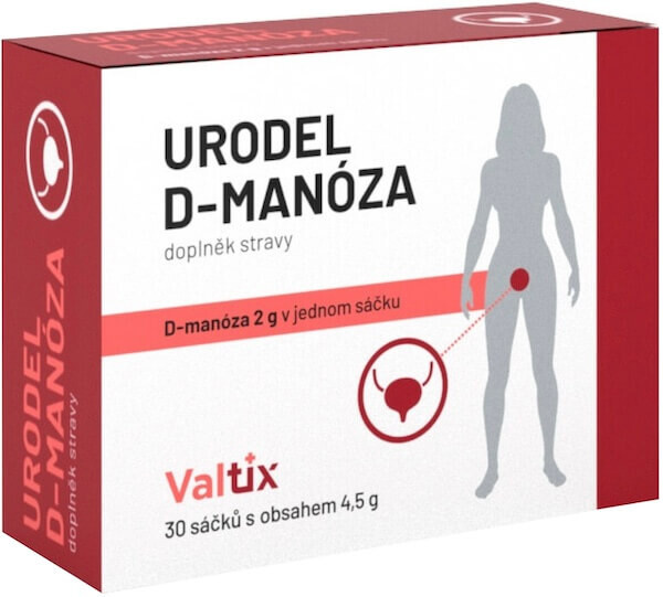 URODEL D-MANÓZA sáčky 30x4.5g