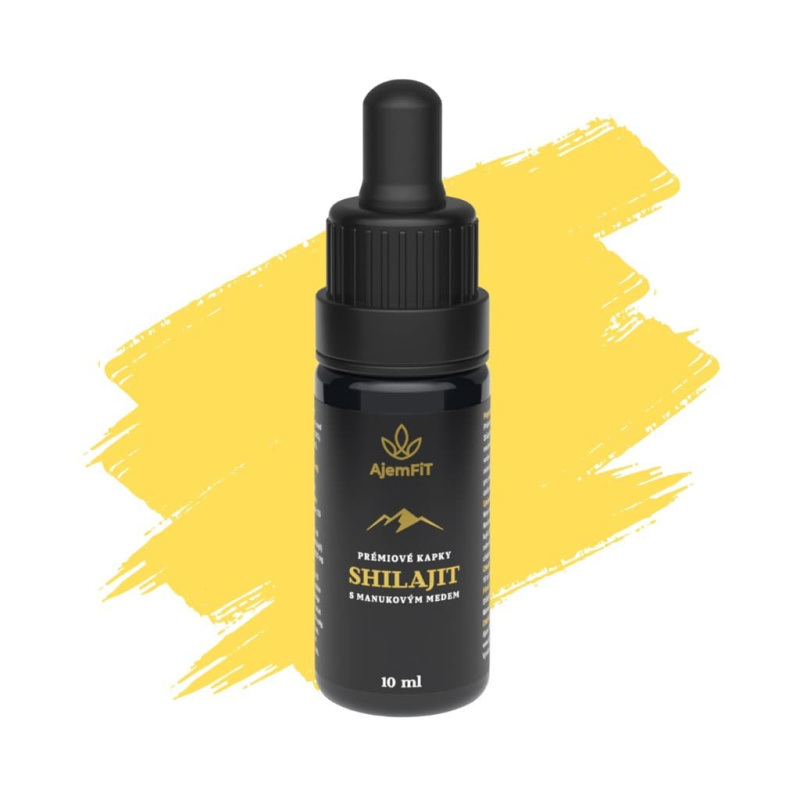 100% ČISTÝ HIMALAJSKÝ SHILAJIT (S Manukovým Medem) - 10ml/30ml|AjemFiT - Balení: 10ml AJEM20