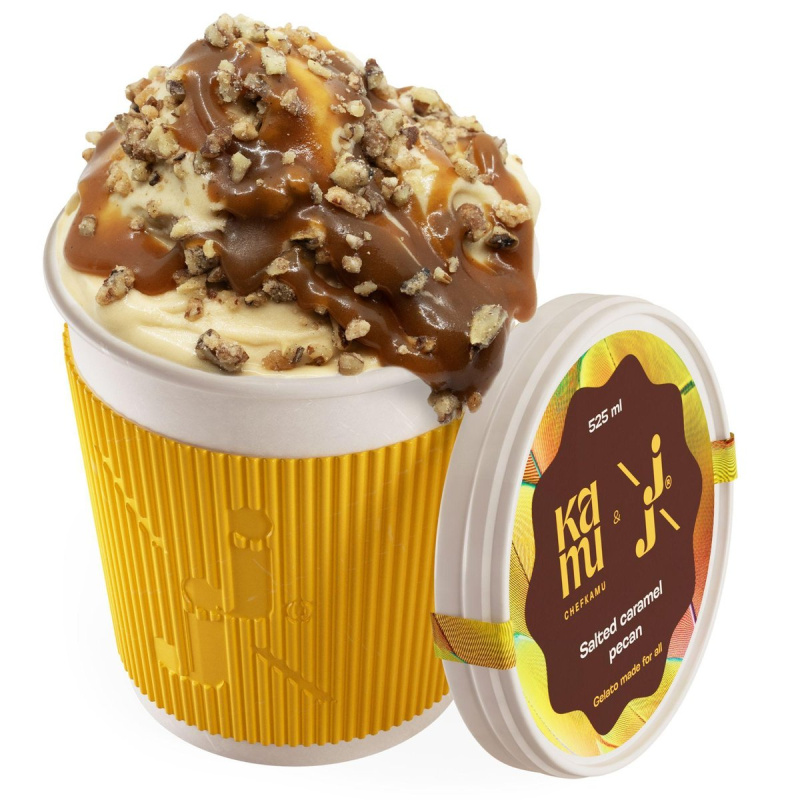 Ještě jednu & Kamu Zmrzlina salted caramel pecan