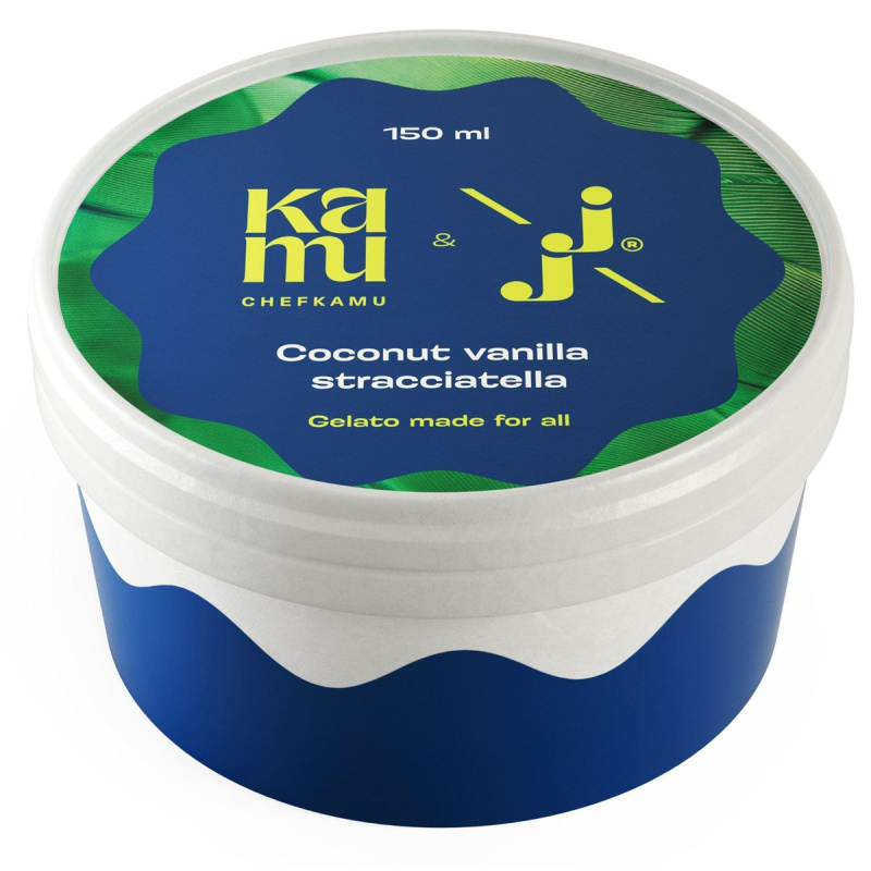 Ještě jednu & Kamu Zmrzlina coconut vanilla stracciatella