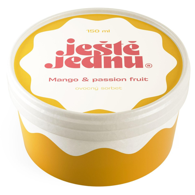 Ještě jednu Sorbet mango a passion fruit
