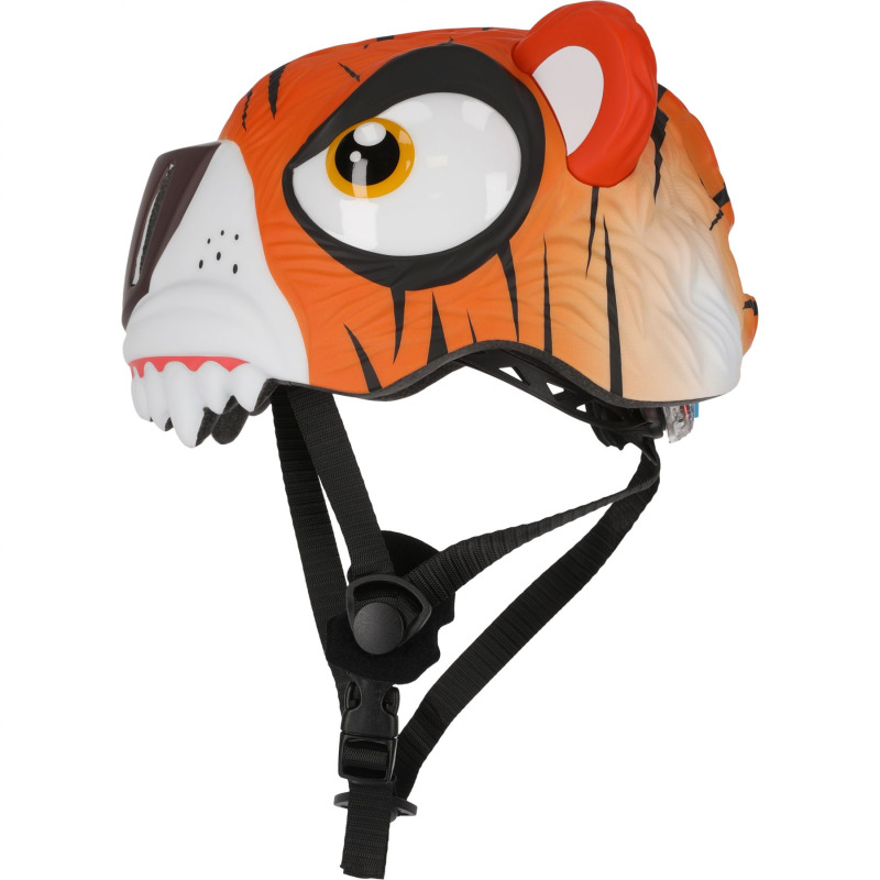 Crazy Safety Tiger, cyklistická helma, junior, oranžová