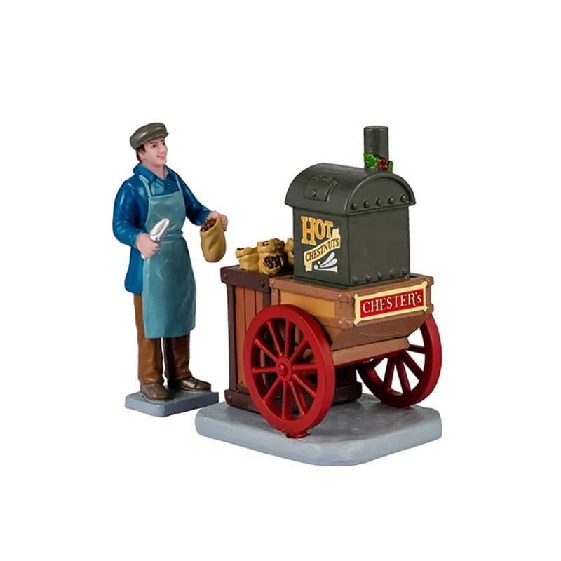 Lemax Vánoční dekorace Chesterovy pečené kaštany, 2dílná sada