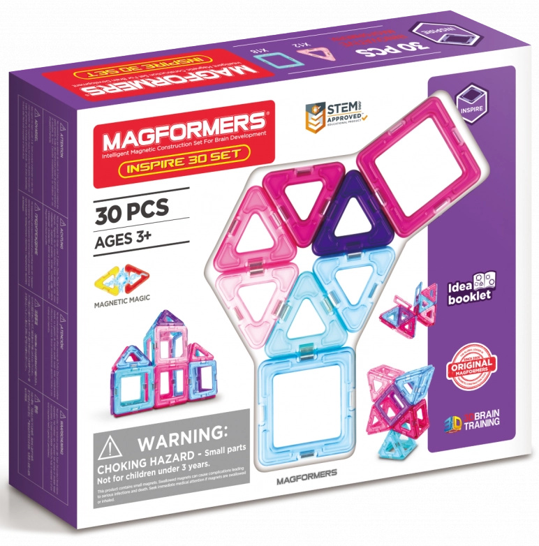 Magformers Pastelle 30 ks