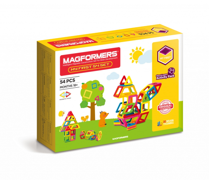 Magformers Můj první 54 ks