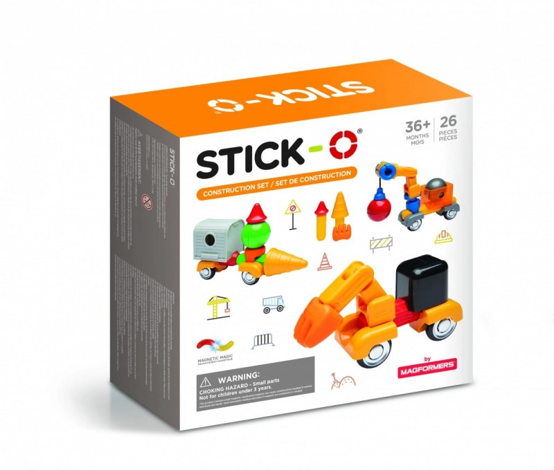 Stick-o stavebnice - 26 dílků