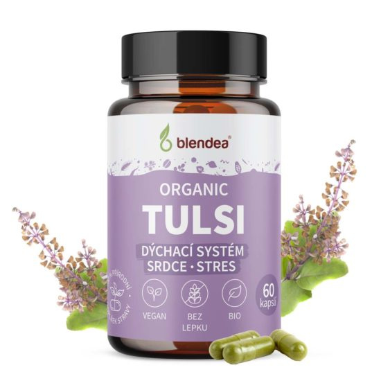 Blendea Tulsi BIO Organic 60 kapslí
