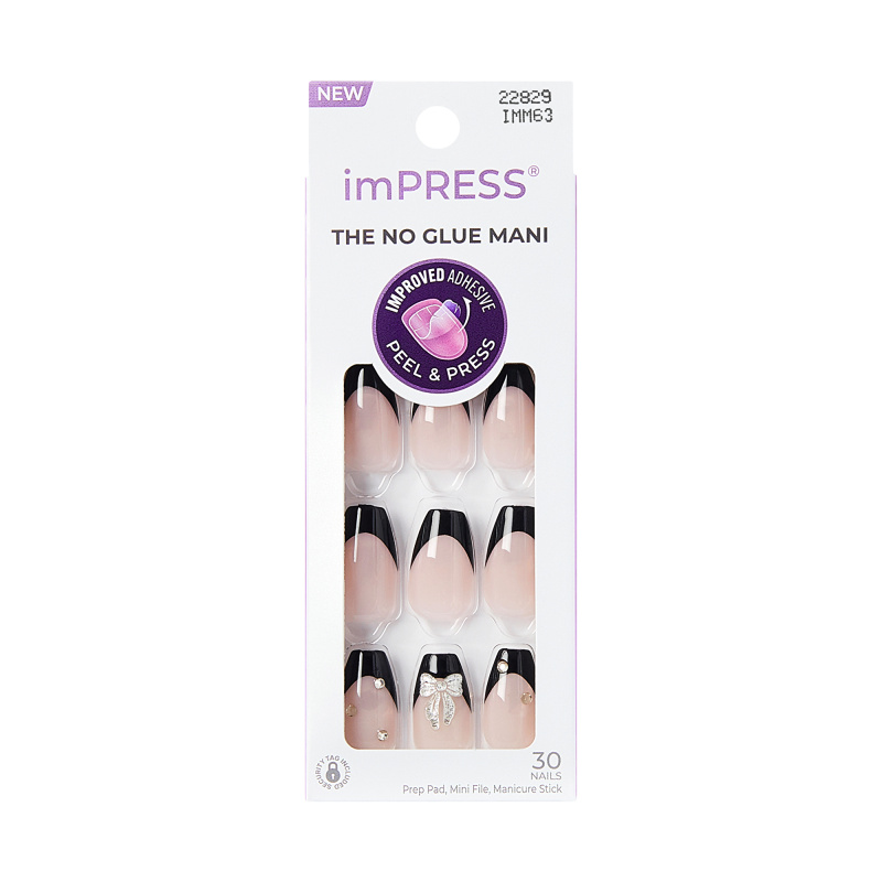 KISS Samolepicí nehty imPRESS Nails By The River 30 ks