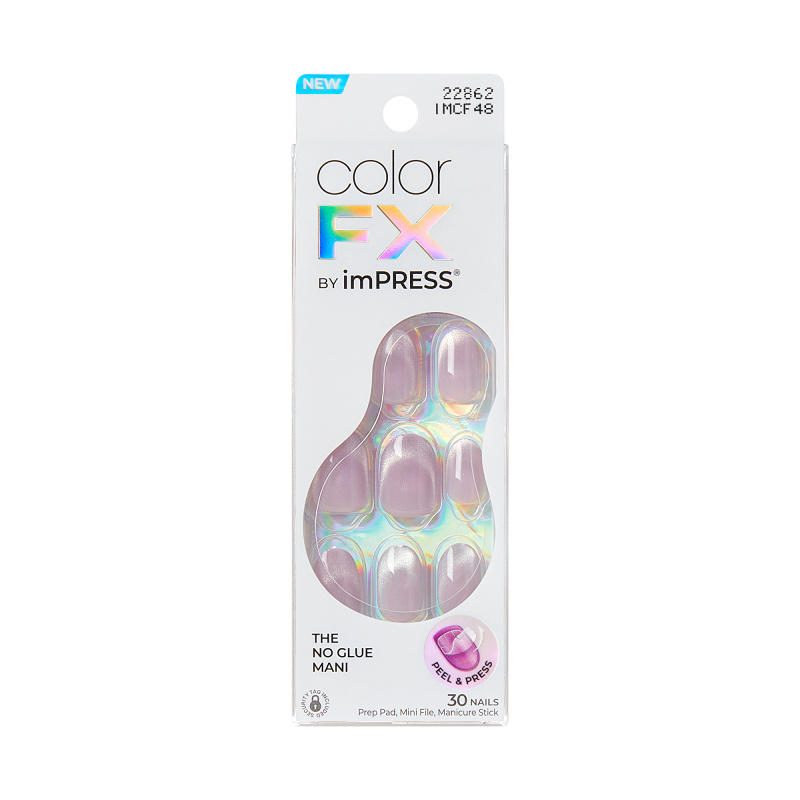 KISS Samolepící nehty imPRESS Color FX - Diamond Drip 30 ks