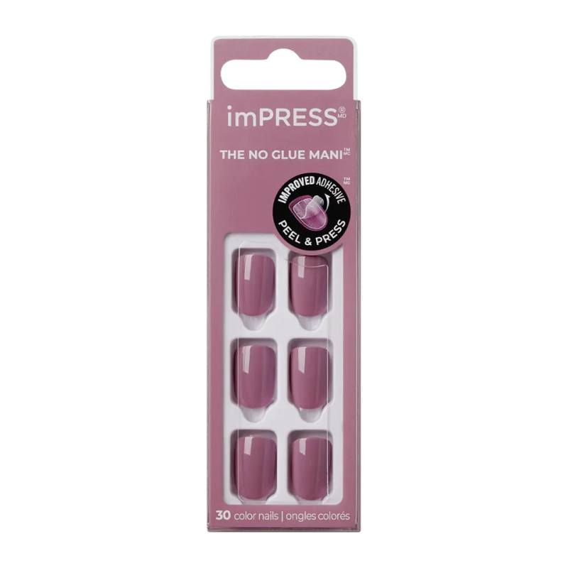 KISS Umělé nehty imPRESS Point Pink