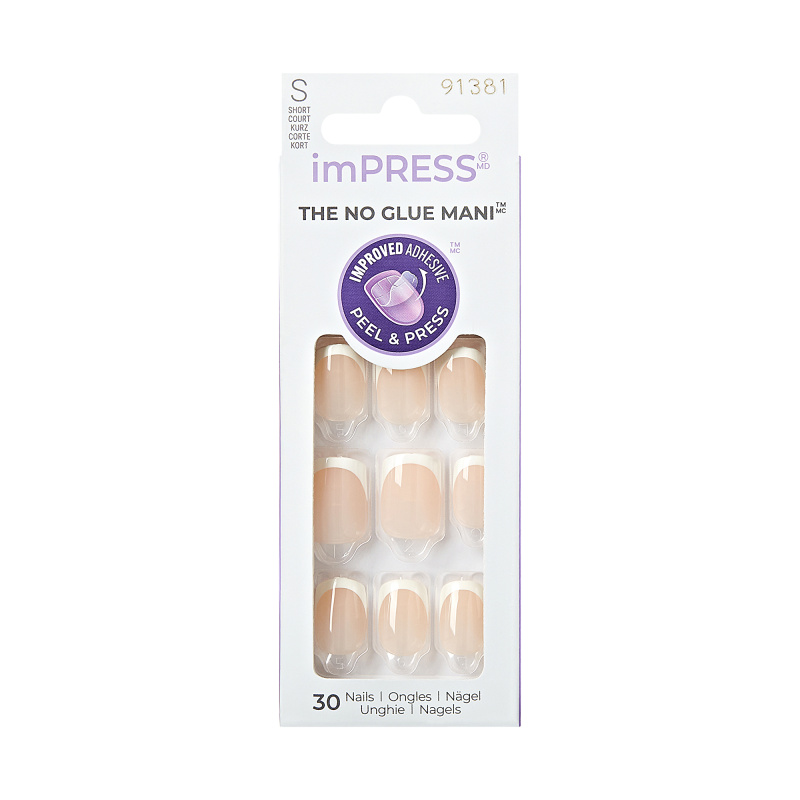 KISS Umělé nehty imPRESS Nails - Model 30 ks
