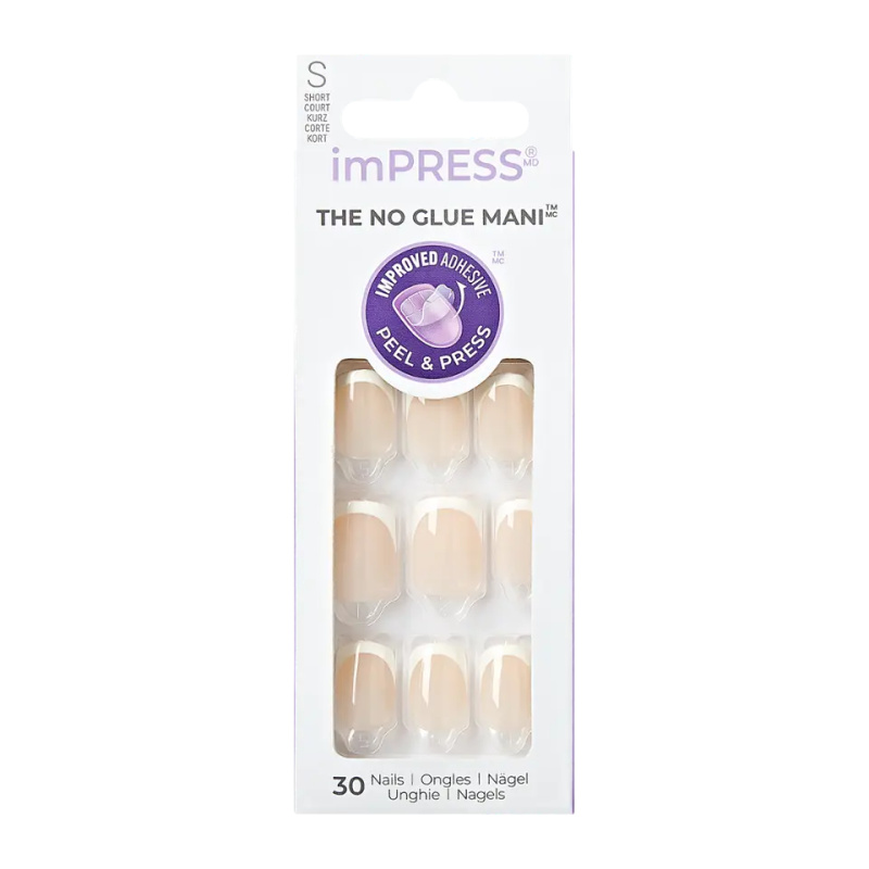 KISS Umělé nehty imPRESS Nails - Model 30 ks
