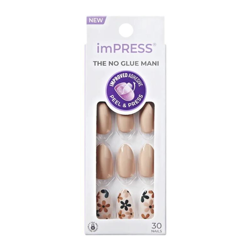 KISS Samolepicí nehty imPRESS Nails - As It Was 30 ks