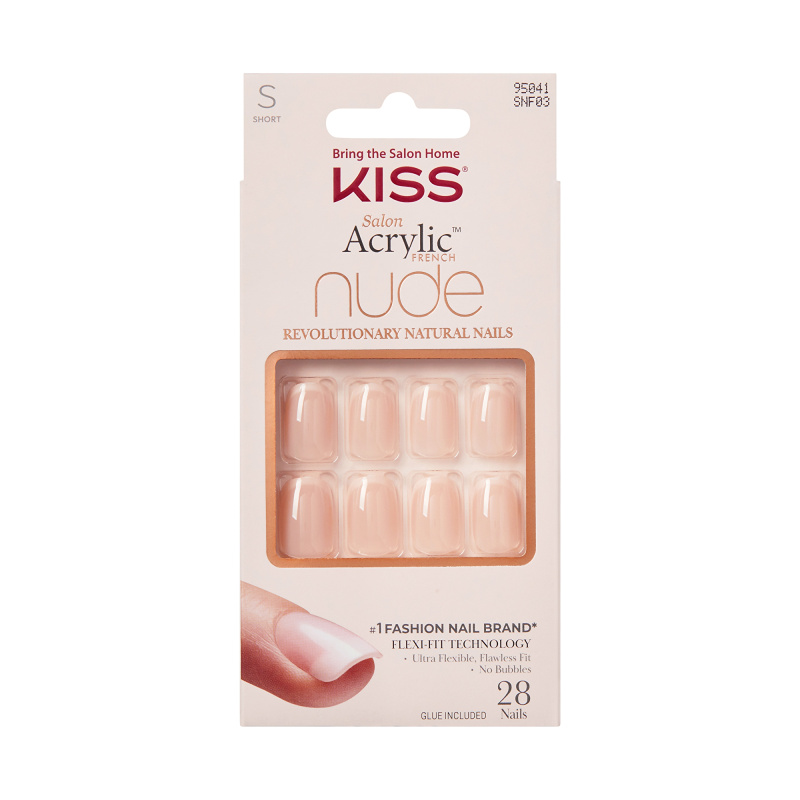 KISS Umělé nehty Salon Acrylic - Chic Beats 28 ks