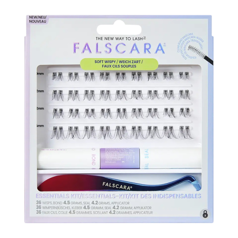 KISS Trsové řasy Falscara Eyelash - Starter Kit 01