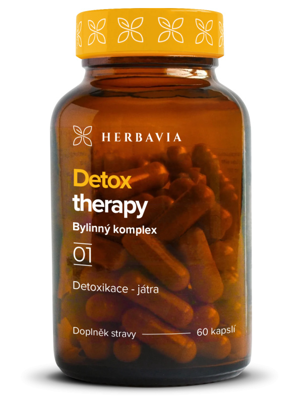 Herbavia Detox therapy, 60 kapslí Kapsle: SKLO