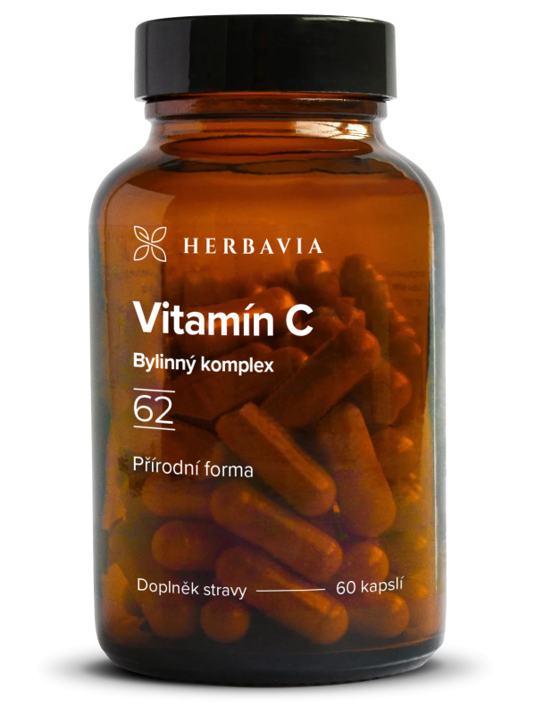 Herbavia Přírodní Vitamín C, 60 kapslí