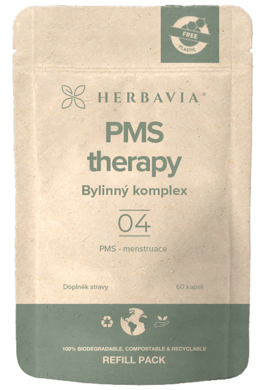 Herbavia PMS therapy, 60 kapslí Kapsle: REFILL PACK