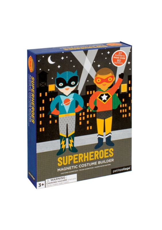 Petit Collage Magnetické puzzle - Superhrdinové