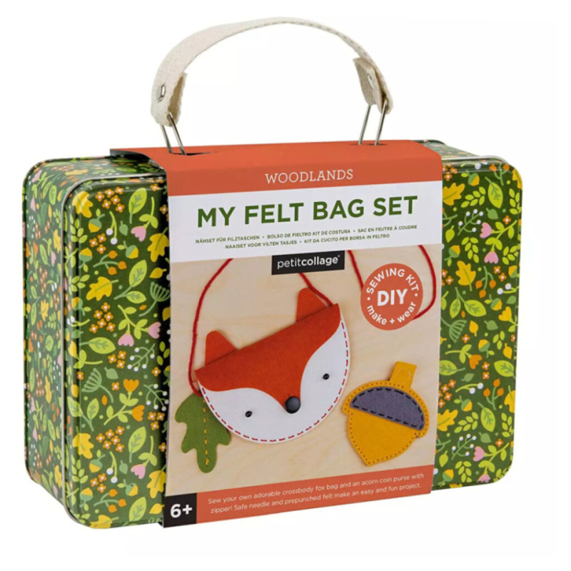 Petit Collage Kreativní kufřík Kabelka liška