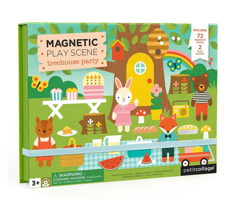 Petitcollage magnetické divadlo zvířátkový dům